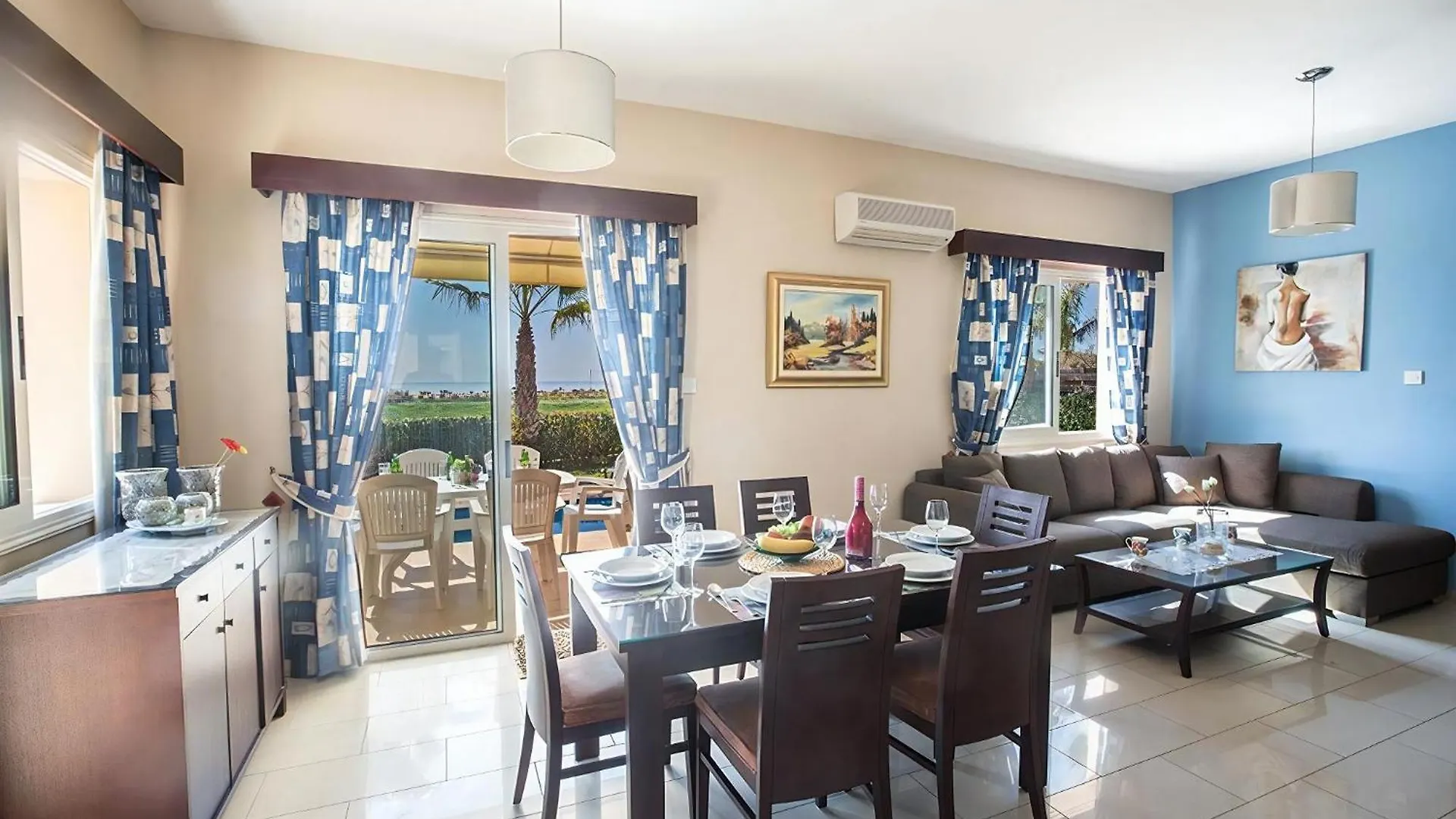 Villa Aspro Enas - Stunning 3 Bedroom Ayia Thekla Villa With Private Pool And Sea Views Ayía Nápa