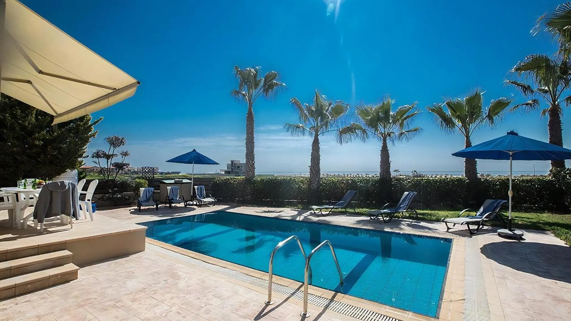 Villa Aspro Enas - Stunning 3 Bedroom Ayia Thekla Villa With Private Pool And Sea Views Ayia Napa Cyprus