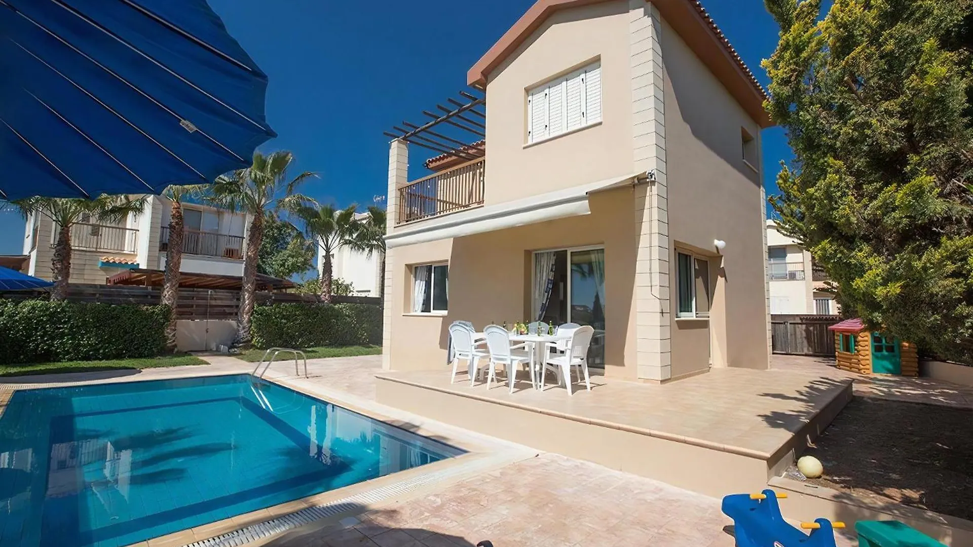 Villa Aspro Enas - Stunning 3 Bedroom Ayia Thekla Villa With Private Pool And Sea Views Ayia Napa 0*,  Cyprus