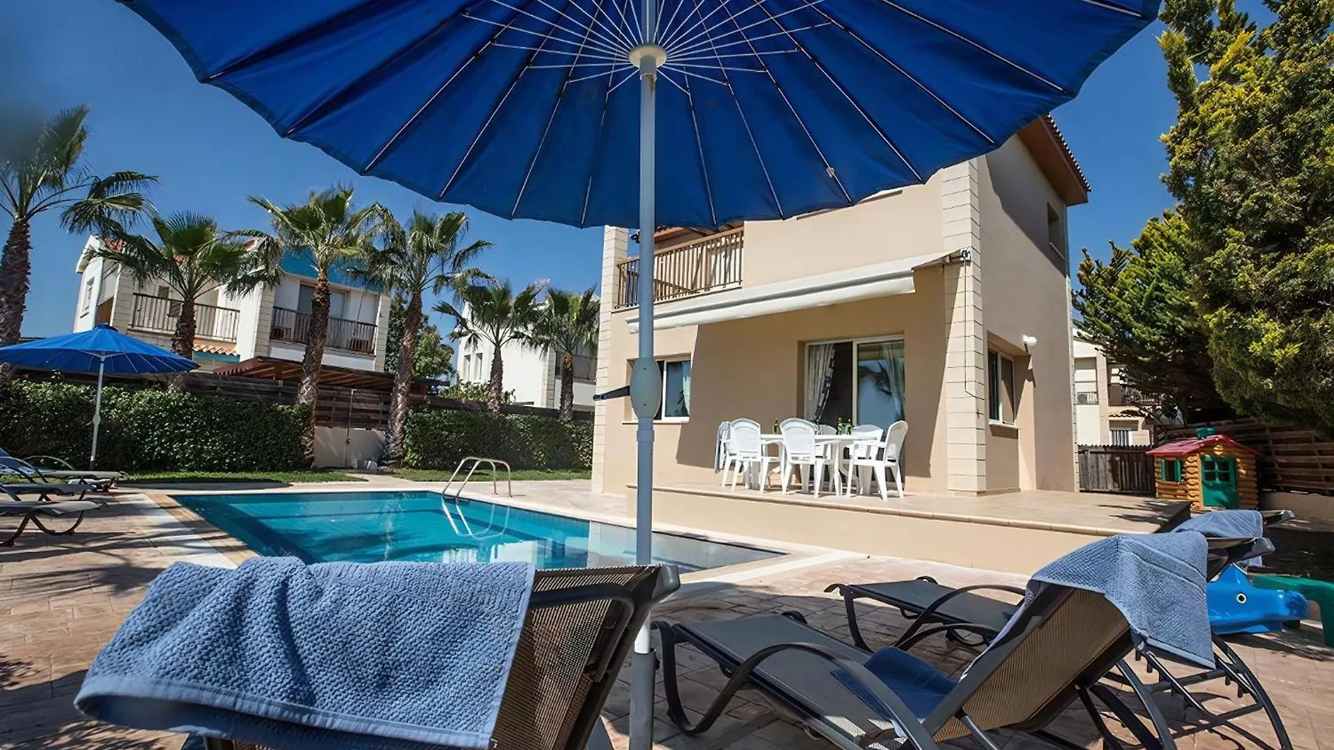 Villa Aspro Enas - Stunning 3 Bedroom Ayia Thekla Villa With Private Pool And Sea Views Ayia Napa Cyprus